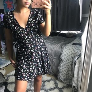 Mahina (Hawai’i Boutique) floral wrap dress